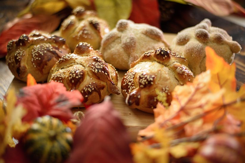Das Brot der Toten am Dia de Muertos