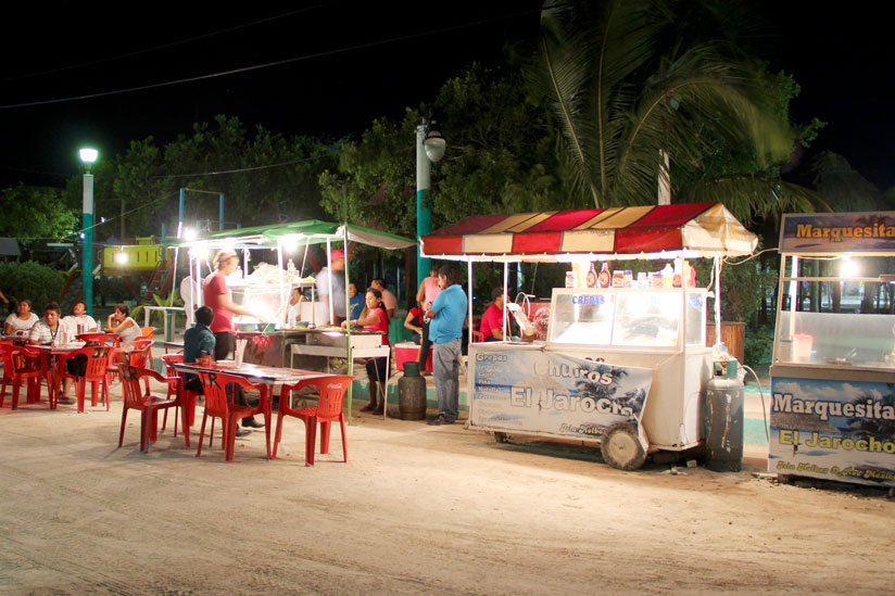 Streetfood auf Insel Holbox