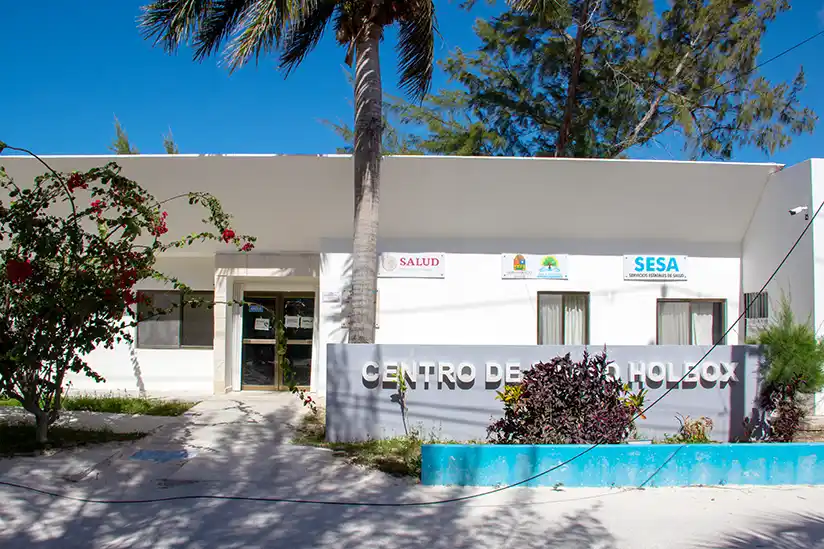 Centro de Salud Hospital auf der Insel Holbox