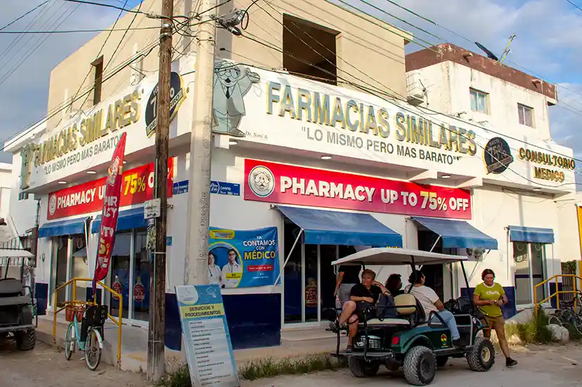 Apotheke Farmacia de Similares auf der Insel Holbox