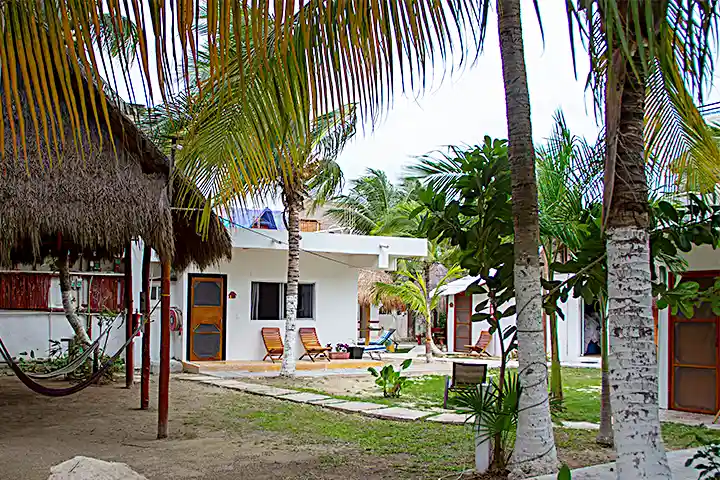 Hostel Golden Paradise auf der Insel Holbox