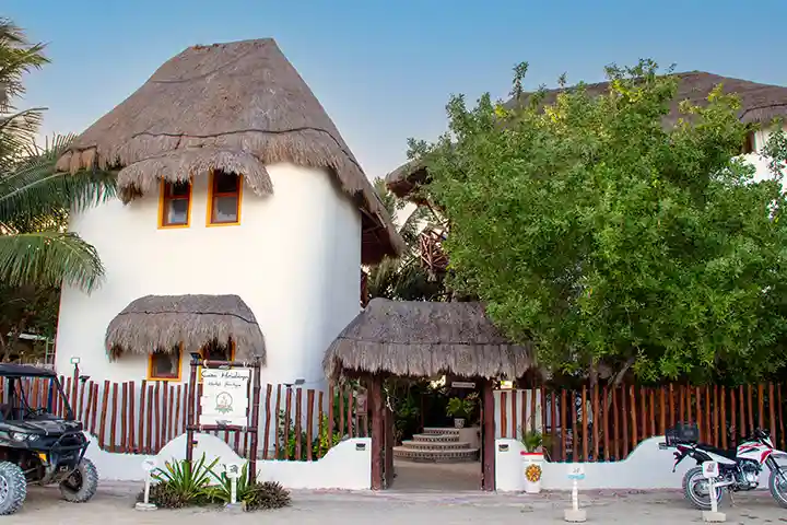 Hotel Casa Hridaya auf der Insel Holbox