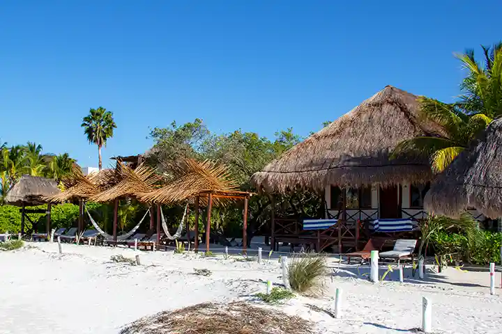 Hotel Casa Takywara auf der Insel Holbox