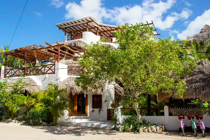 Hotel El Corazón auf der Insel Holbox