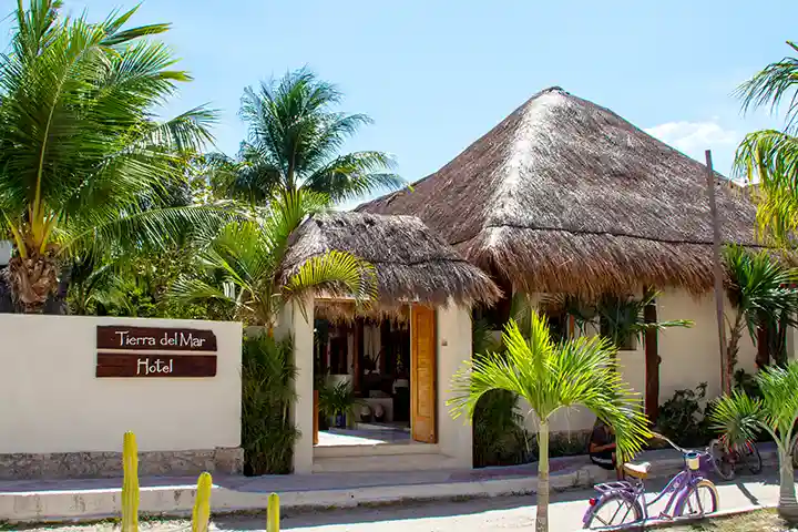 Hotel Tierra del Mar auf der Insel Holbox