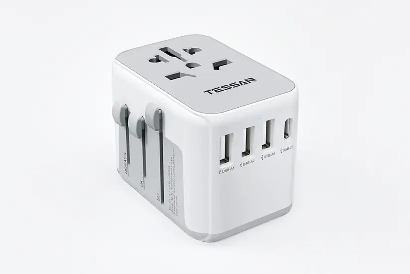 Tessan universal adapter worldwide