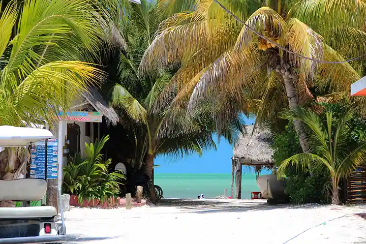 Hostels auf der Insel Holbox in Mexiko