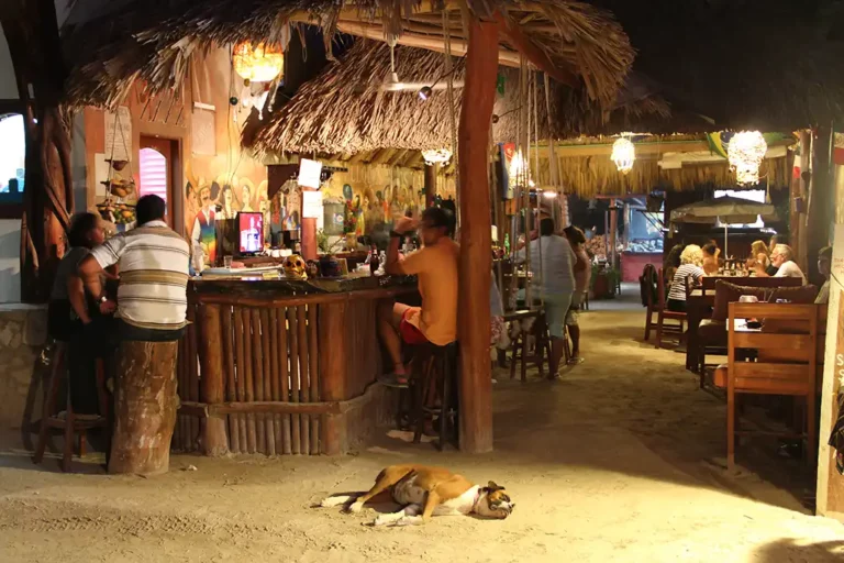 Die Bar vom Restaurant Viva Zapata auf der Insel Holbox