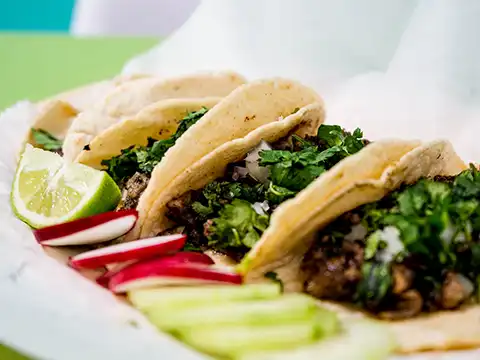 Food and beverages on Holbox Island in Mexico