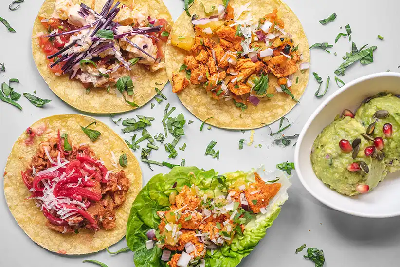 Tacos at the Taco Tour on Holbox Island in Mexico