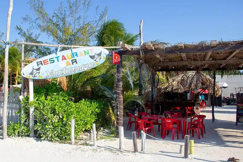 Der Holbox Strandclub Restaurant Mantarraya
