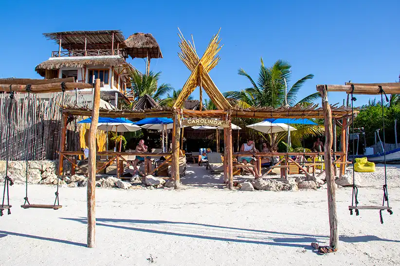 Der Holbox Strandclub Carolinda