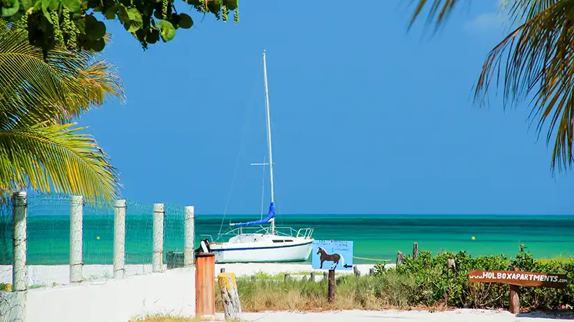 Studios, apartments, vacation rentals, and vacation homes on Holbox Island.